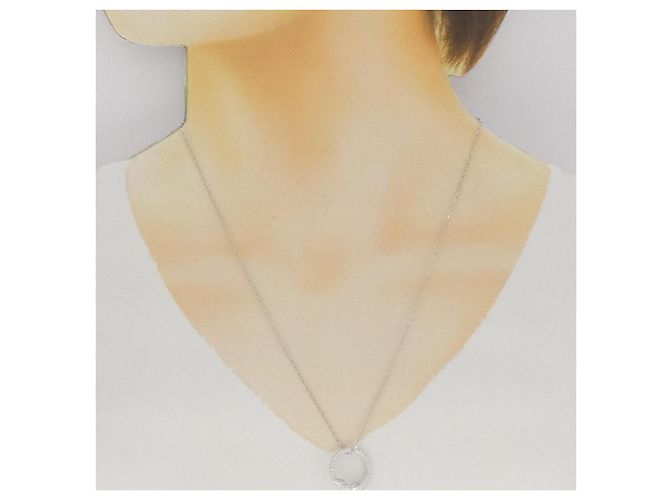 Collana Cartier Entrelacés 750 Oro Bianco Argento - vista 6
