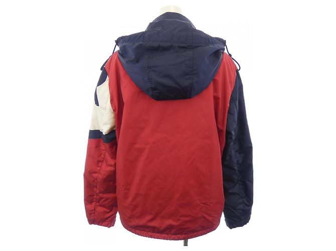 Chaqueta de Plumón Moncler BERT Roja Azul Beige Azul marino - vista 2