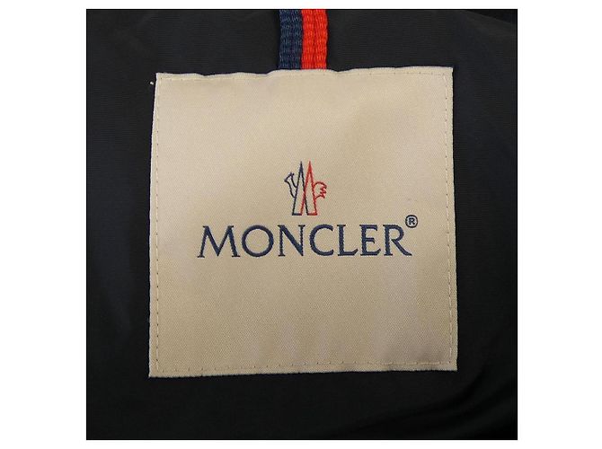 Chaqueta de Plumón Moncler BERT Roja Azul Beige Azul marino - vista 5
