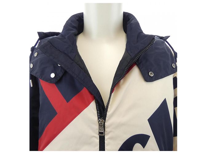 Chaqueta de Plumón Moncler BERT Roja Azul Beige Azul marino - vista 6