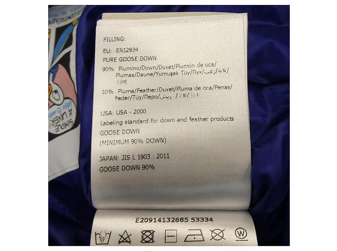 Chaqueta de Plumón Moncler FAIVELEY Azul - vista 4
