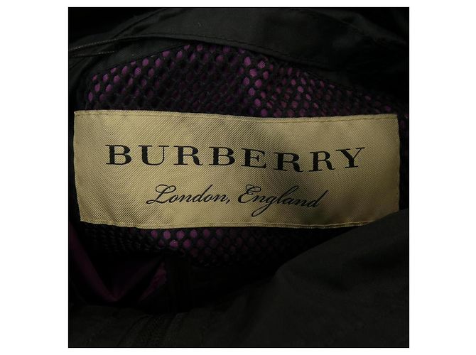 Chaqueta Burberry Púrpura Caqui - vista 4