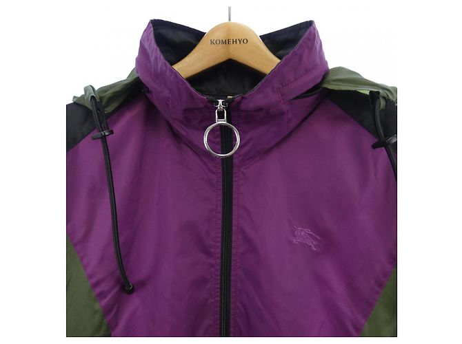 Chaqueta Burberry Púrpura Caqui - vista 5