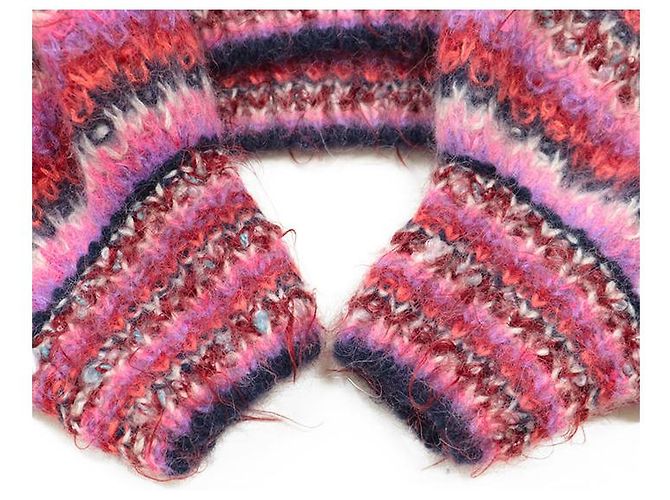 Timeless Chanel Strickpullover aus Alpakamischung Pink - Ansicht 12