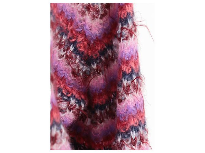Timeless Chanel Strickpullover aus Alpakamischung Pink - Ansicht 8