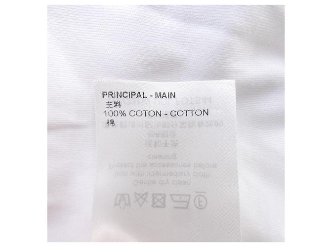 Camiseta de algodón Louis Vuitton Blanco - vista 3