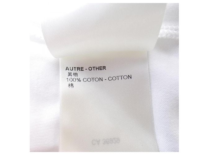 Camiseta de algodón Louis Vuitton Blanco - vista 4