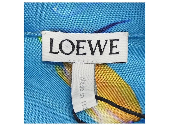 Camisa de seda Loewe H526Y05WAN Azul - vista 4