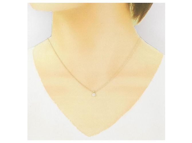 Autre Marque Collana con Diamanti Au750 D'oro - vista 6