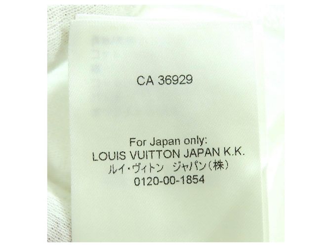 Camiseta Louis Vuitton LVChain Blanco - vista 10