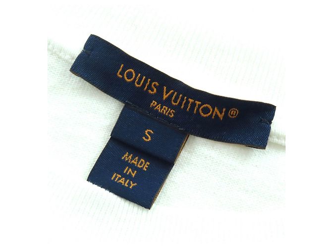 Camiseta Louis Vuitton LVChain Blanco - vista 7