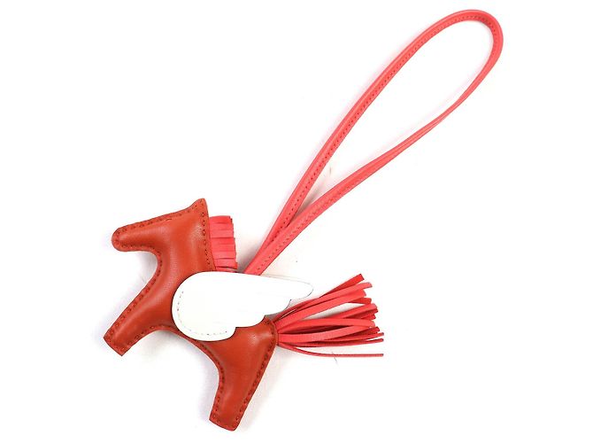 Hermès Hermes Rodeo Charm Pegasus Bag Charm Rot - Ansicht 3