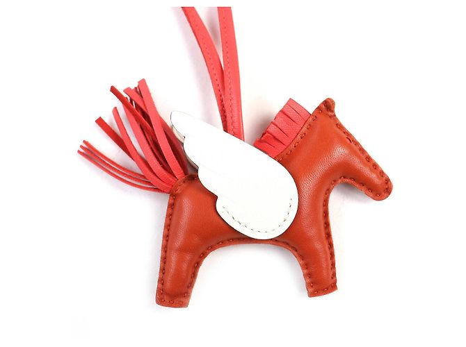 Hermès Hermes Rodeo Charm Pegasus Bag Charm Rot - Ansicht 4