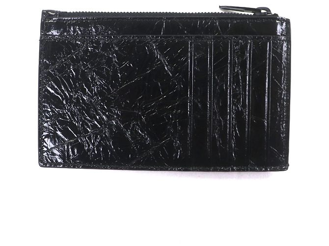 Everyday Monedero de piel CRUSH Balenciaga - vista 3