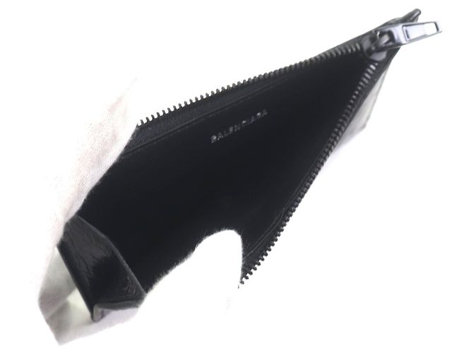Everyday Monedero de piel CRUSH Balenciaga - vista 5