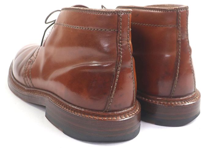 Autre Marque Botas Chukka Alden em couro Cordovan Marrom - vista 5