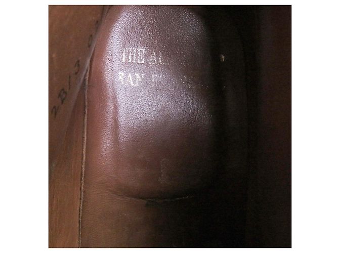 Autre Marque Botas Chukka Alden em couro Cordovan Marrom - vista 6
