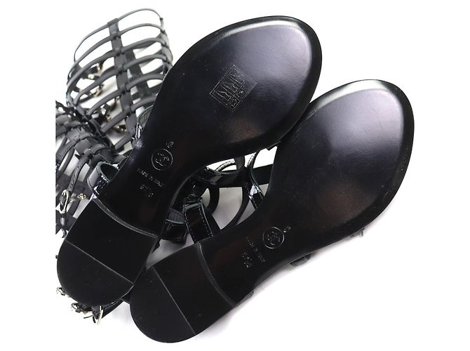 Timeless Sandali lunghi Chanel Nero - vista 8