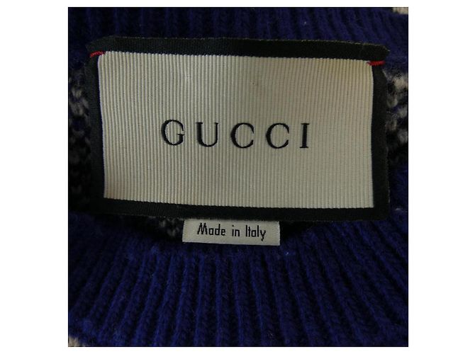 Punto Gucci Negro Blanco Azul - vista 4