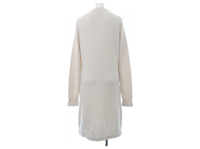Timeless Cardigan lungo Chanel 100% cashmere Beige - vista 2