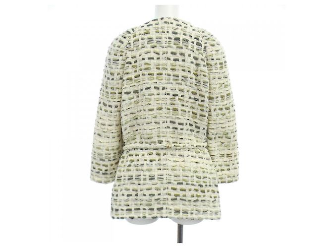 Timeless Chaqueta sin cuello Chanel P57979V43981 Beige - vista 2