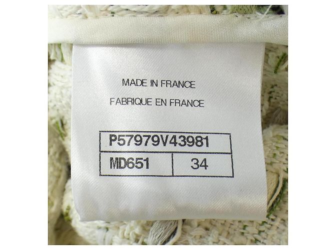 Timeless Chaqueta sin cuello Chanel P57979V43981 Beige - vista 5
