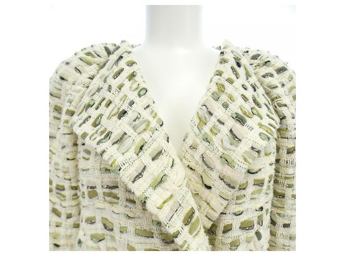 Timeless Chaqueta sin cuello Chanel P57979V43981 Beige - vista 6