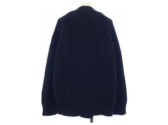 Hermès Wollstrickjacke Hermes 3H2701D4 Schwarz - Ansicht 2