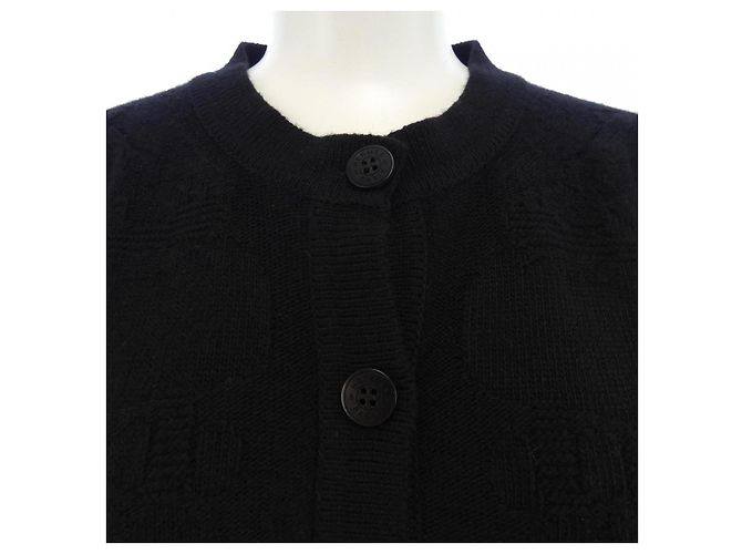 Hermès Cárdigan de mezcla de cachemira Brides de Gala Hermes Negro - vista 5