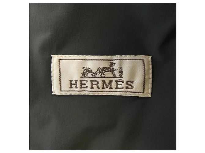 Hermès Giacca di lana Hermes Marrone - vista 4