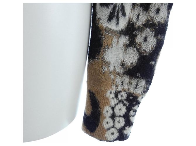 Timeless Chanel P75361K10782 23A Kaschmirstrick Braun Schwarz - Ansicht 7