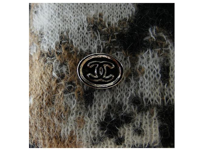 Timeless Chanel P75361K10782 23A Kaschmirstrick Braun Schwarz - Ansicht 8
