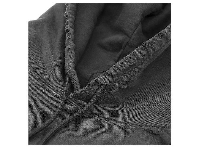 Everyday Sudadera de algodón Balenciaga Cracking Logo Negro - vista 11