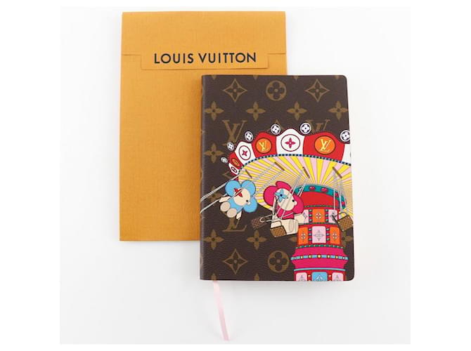 Louis Vuitton Cahier Clemence Monogram Notebook Brown - view 10