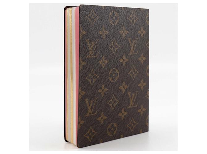 Louis Vuitton Cahier Clemence Monogram Notebook Brown - view 3