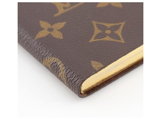 Louis Vuitton Cahier Clemence Monogram Notebook Brown - view 4
