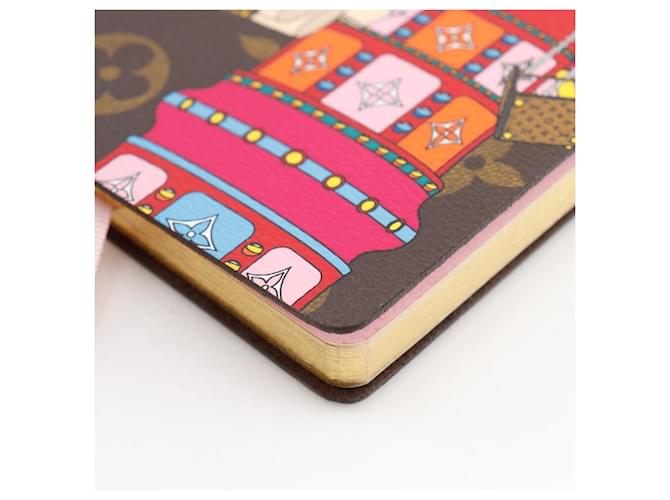 Louis Vuitton Cahier Clemence Monogram Notebook Brown - view 5