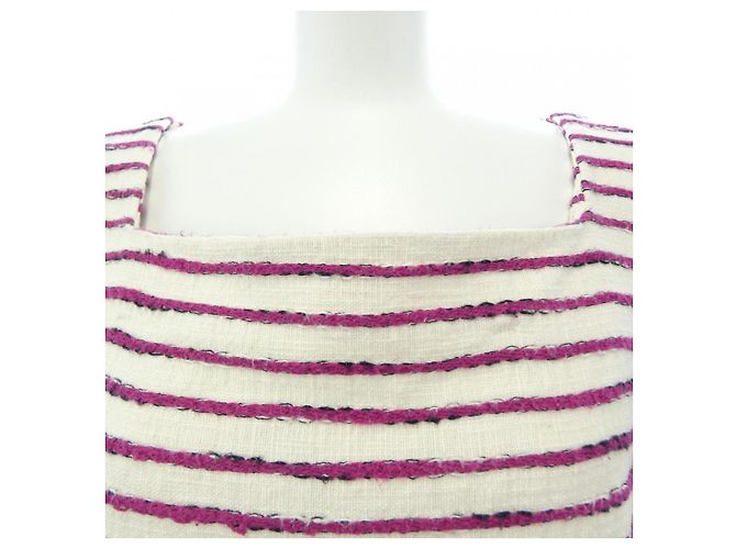 Autre Marque Camiseta de algodón Roberto Collina Rosa Blanco - vista 5