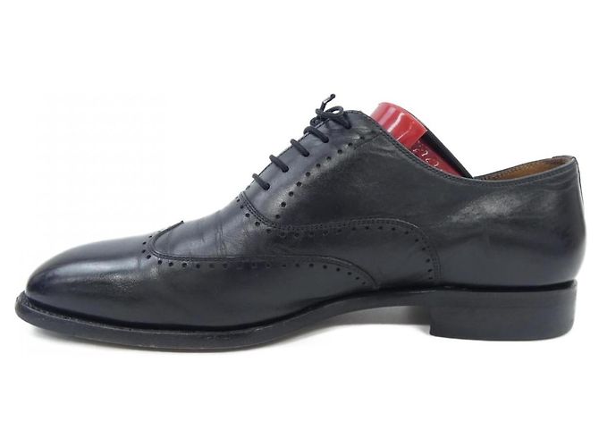 Autre Marque Scarpe stringate in pelle SCOTCH GRAIN Nero - vista 2