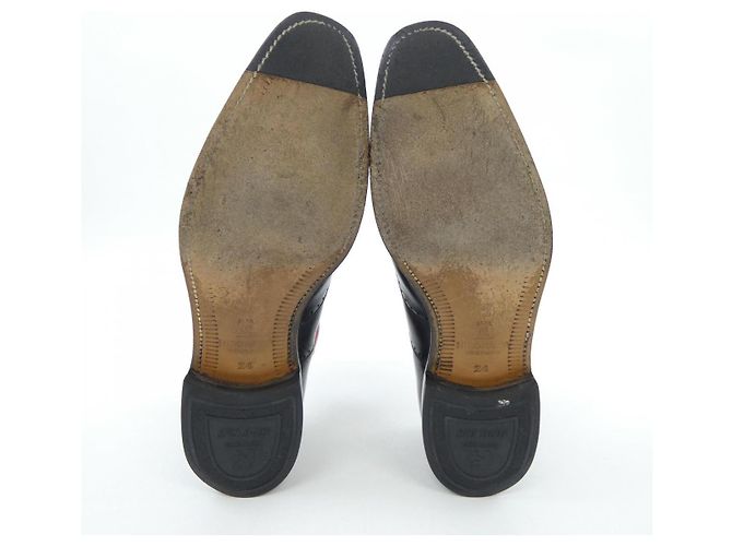 Autre Marque Scarpe stringate in pelle SCOTCH GRAIN Nero - vista 4