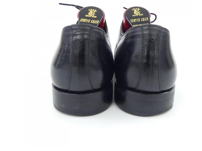 Autre Marque Scarpe stringate in pelle SCOTCH GRAIN Nero - vista 5