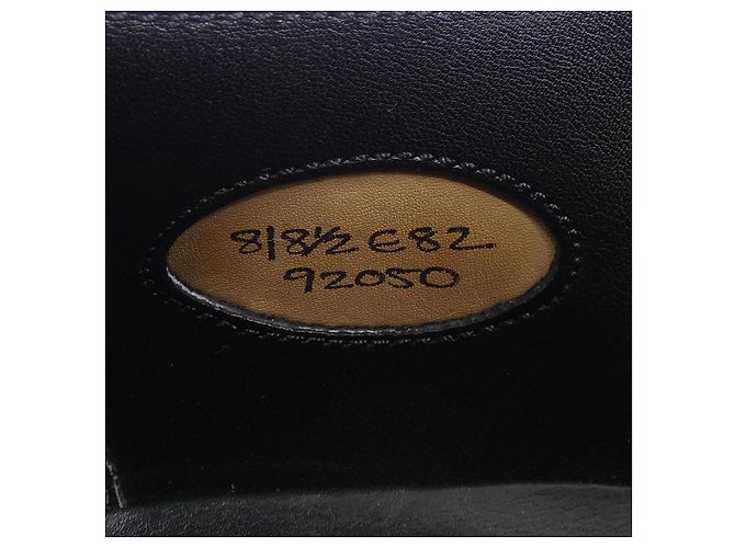 Autre Marque Edward Green Leder Oxford Schuhe Schwarz - Ansicht 9