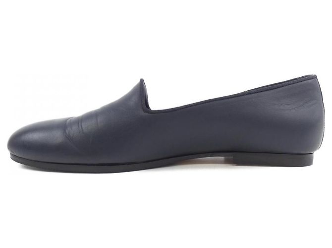 Hermès 40 Scarpe Blu Blu navy - vista 2