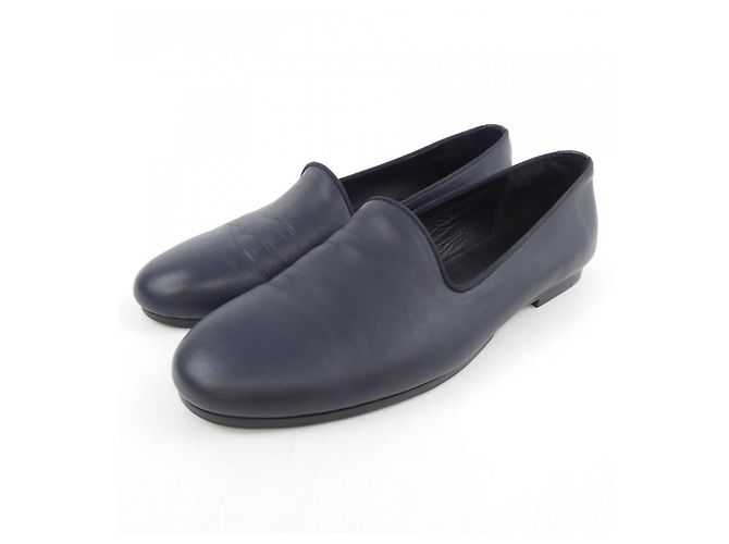 Hermès 40 Scarpe Blu Blu navy - vista 3