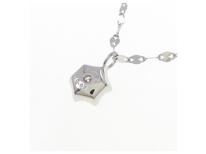 Autre Marque Collana di Diamanti Pt900 Pt850 Argento - vista 4