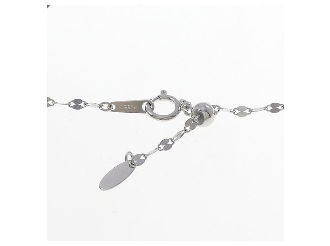 Autre Marque Collana di Diamanti Pt900 Pt850 Argento - vista 5