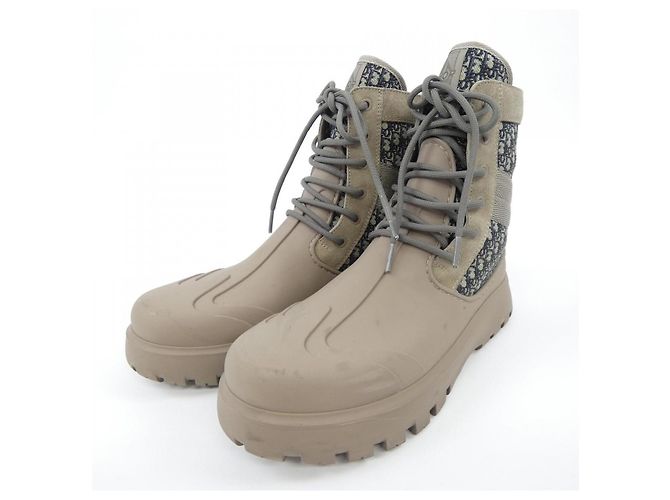 Dior Lederstiefel Braun - Ansicht 3
