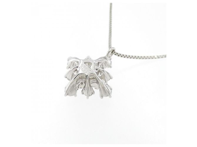 Autre Marque Collana in platino e diamanti Argento - vista 4