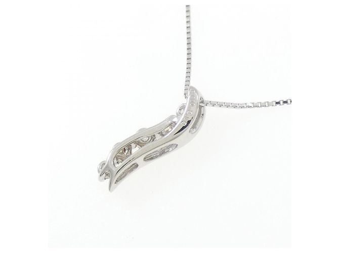 Autre Marque Collana in platino 950 e diamanti Argento - vista 4