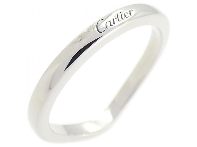 Cartier Ballerina Ring aus Platin Größe 7 Silber - Ansicht 2